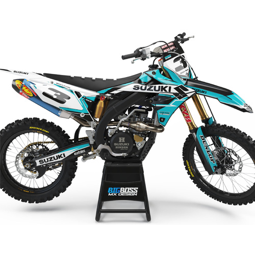 SUZUKI "TERRITORY TEAL" Style kit 125cc and above