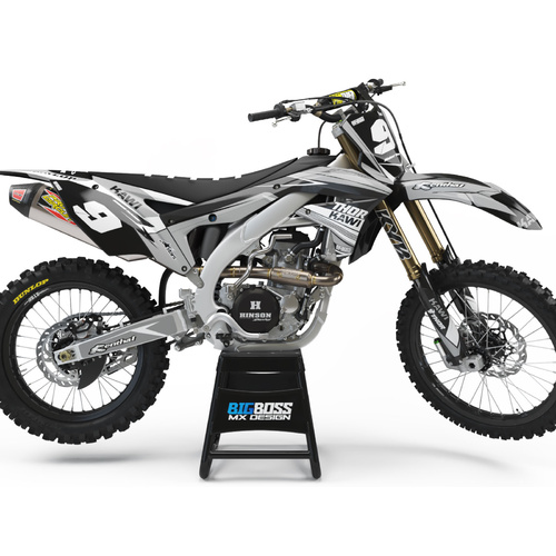 KAWASAKI "C4 GREY" Style kit 125cc and above