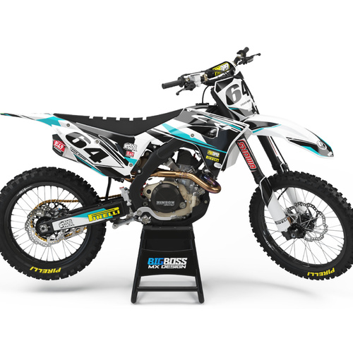 Honda "CHAMPION TEAL" Style kit 125 cc and above