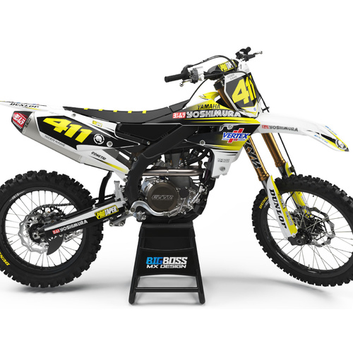 YAMAHA "VERT YELLOW" Style kit TTR 50