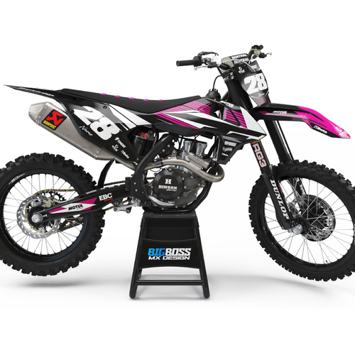 KTM "BLAST PINK" Style kit 125cc and above