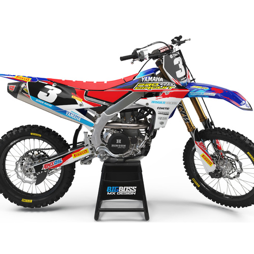 YAMAHA "PRO RED" Style kit TTR 50