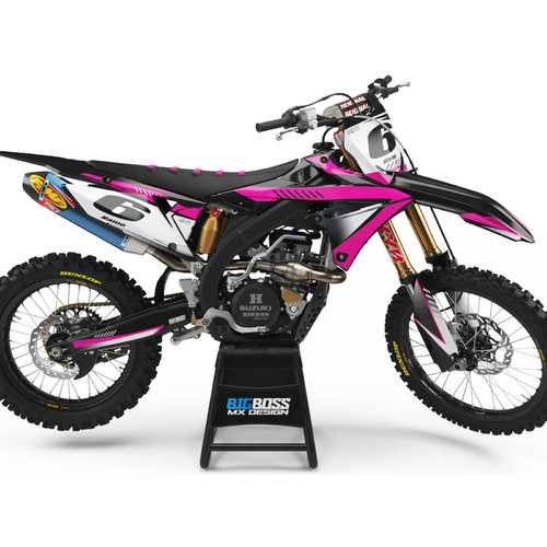 SUZUKI "SWIFT PINK" Style kit DRZ 110