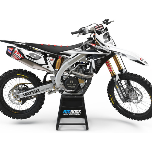 SUZUKI "PILOT WHITE" Style kit DRZ 110