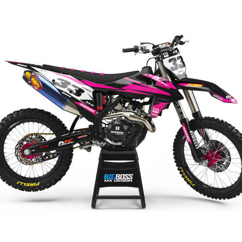 KTM "MANTRA PINK" Style kit 125cc and above