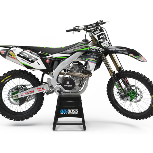 KAWASAKI "STRIPES" Style kit KX 85