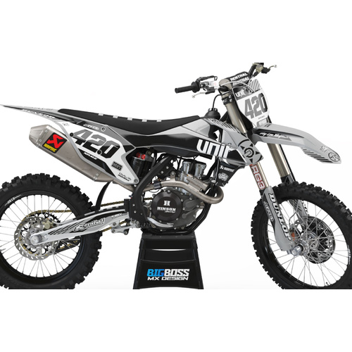 KTM "SLEEK GREY" Style kit 50cc