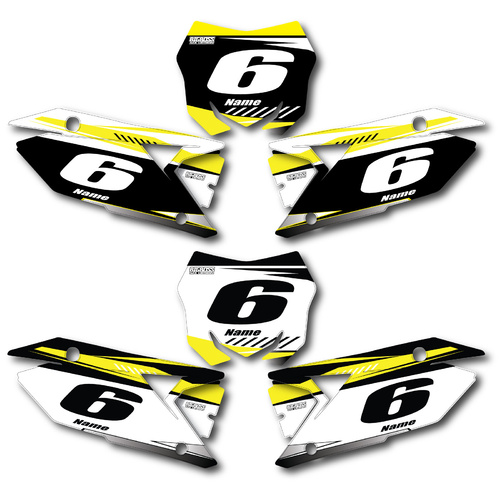 SUZUKI "SWIFT" style DRZ 110 number plates