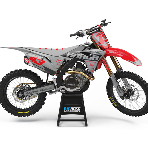 Honda "SLASH GREY" Style kit 125 cc and above