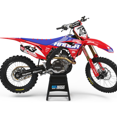 Honda "SLASH RED" Style kit 110 cc