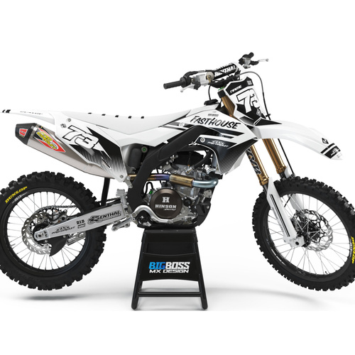 KAWASAKI "CLICK WHITE" Style kit 125cc and above