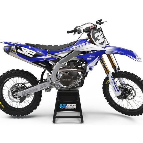 YAMAHA "DISTORT BLUE" Style kit TTR 50