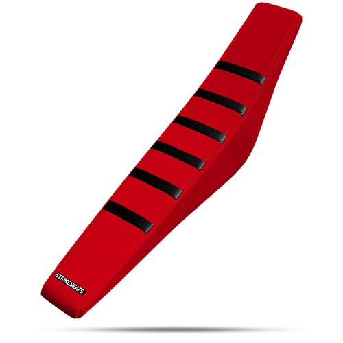 HONDA GRIPPER RIBBED - BLACK/RED/RED