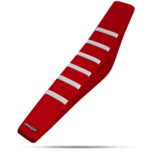HONDA GRIPPER RIBBED - WHITE/RED/RED