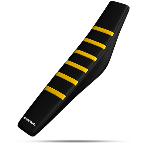 HUSQVARNA GRIPPER RIBBED - YELLOW/BLACK/BLACK