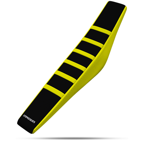 HUSQVARNA GRIPPER RIBBED - YELLOW/BLACK/YELLOW